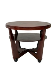 1920s Art Deco Coffee Table by Max Coini in American Walnut